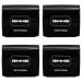 4PCS Razor Disposal Case - Safe Storage for Used Safety Razor Blades | Barbershop & Salon Supplies - Buy Online on GoSupps.com