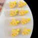 10Pieces Cute Hair Clips Girl Hair Clips Metal Cheese Hairpin Yellow Barrettes Hair Accessories For Girls Fashion Decor Barrettes Clips For Hair Women Girls Craft Silver - Buy Online on GoSupps.com