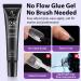 Short Almond Gel Nail Kit - 300pc BTArbox Soft Gel Tips with Solid Nail Glue & Portable Lamp - Buy Online on GoSupps.com