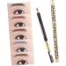 Balacoo 6 Pcs Waterproof Eyeliner Makeup Eyebrow Pencils White Eyebrow Pencil Brush Miss Eyebrow Brush Major 1 count (Pack of 1) As Shownx3pcs - Buy Online on GoSupps.com