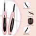 LOPHE Heated Eyelash Curler Electric Rechargeable Eyelash Curler 3 Temperature Modes Natural 24 Hours Long Lasting Electric Heated Eyelash Curler with Silicone Pad # Pink C -Pink - Buy Online on GoSupps.com