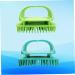 WOONEKY Shampoo Brush Set - 2 Pieces Scalp Massager & Hair Shampoo Brush (11x6 cm) - Green - Perfect for Scalp Care & Hair Health - International Shipping Available - Buy Online on GoSupps.com