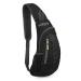 G4Free Sling Bags Men Shoulder Backpack Small Cross Body Chest Sling Backpack (Black) Small Black