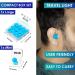 Nectur 7 Pair Reusable Ear Plugs for Sleeping | 22 dB NRR Noise Cancelling Silicone Earbuds | Waterproof & Wax Moldable | Ideal for Work, Concerts, Swimming & Mowing - Light Blue - Buy Online on GoSupps.com
