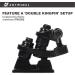ANTWHEEL Sidewinder II Black Skateboard Trucks - Double Kingpin Set (2), 9.3 Hanger, 12 Axle - Free Hardware | Longboard/Skateboard/Surf Skateboard - Buy Online on GoSupps.com