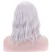 Shop 35.6 cm Silver Curly Wig for Women & Girls - Synthetic Silver White Wig with Pony Cap - International Shipping Available - Buy Online on GoSupps.com