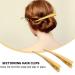 Beaupretty 12 Pack Haircaps & Alligator Clips - Non-Slip Metal Hair Styling Accessories for Thick & Thin Hair (Gold) - Perfect for Salons - Buy Online on GoSupps.com