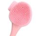 Raguso Manual Silicone Face Scrubber & Cleansing Brush - Pink DIY Makeup Cleaning Pen - Buy Online on GoSupps.com