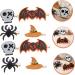 20 Pairs Halloween Hair Clips Hair Barrettes Bat Hair Clip Gothic Spider Headdress Goth Hair Accessories Gothic Hair Accessories Goth Hair Clips Witch Hat Hair Clips Iron Beaupretty - Buy Online on GoSupps.com