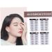 NOLITOY 5pcs Eyebrow Stickers Instant Transfer Black Stickers Eyebrow Stencils Make up 3d Transfer Stickers - Buy Online on GoSupps.com