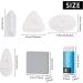 Zonon 12-Piece Drawing Art Eraser Set - Various Shapes for Artists, Painting, Sketching - White Kneaded Erasers for Precision Erasing - Buy Online on GoSupps.com