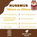 3bear's Peanutism & Almondmus | 100% Roasted Gluten-Free Vegan Nut Butters | Creamy & Intense Taste | 2 x 250g All Varieties - Buy Online on GoSupps.com