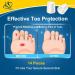 16 Pcs Toe Protectors for Women & Men - Silicone Sleeves for Corns, Ingrown Toenails, Blisters & Foot Pain Relief - Buy Online on GoSupps.com