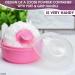 Baby Powder Container with Puff - 2Pcs Body Powder Puff Set for Bath and Travel - Talcum Powder Applicator Kit for Women - Buy Online on GoSupps.com