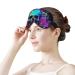 Skull Flower Sleep Eye Mask & Blindfold | Elastic Strap for Women Men | Perfect for Sleep, Travel, Nap - Buy Online on GoSupps.com