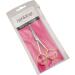 Rounded Tip Nose Hair Scissors for Facial, Ear, and Eyebrow Trimming - Gold - Buy Online on GoSupps.com