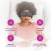 Concave Molded Sleep Eye Mask for Men and Women | 3D Contoured Cup | Blocks Out Light | Soft Comfortable Eye Mask for Relaxation - Buy Online on GoSupps.com
