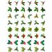 48 X HOLLY & BERRY LEAVES PREMIUM MIX CHRISTMAS EDIBLE CUPCAKE CAKE TOPPERS D8 - Buy Online on GoSupps.com