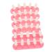 Beavorty 2 Boxes Nail Tips Training Tool Nails Tip Stand Fake Nail Art Practice Stand Fake Nail Practice Stand nail polish stand holder nail display stand Tip Display Stand base manicure