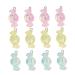 Anneome 20pcs Candy Pendant Cartoon Keychain Candy Keychain Accessories Bracelet Child Button