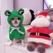Dog Hoodie Cute Dogs Hooded Sweatshirt Warm Clothes for Small Medium Pet Dog Cat (Frog Medium) Frog Medium - Buy Online on GoSupps.com