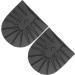 Rubber Front Soles for Boots & Shoes - Anti-Slip Non-Skid Soles | Mute & Durable Repair Accessories (Black - Buy Online on GoSupps.com