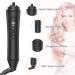 6-IN-1 Professional Curling Wand Set with 6 Interchangeable Ceramic Barrels - Rose Gold - Buy Online on GoSupps.com