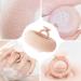 Super Soft Sunflower Suction Cup Bath Ball - Mesh Pouf Shower Sponge for Men & Women (Pink) - Ideal for Relaxing Showers - Buy Online on GoSupps.com