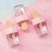 Vailang Mini Lip Gloss Tube - 3.2x6.8 cm Sweet Ice Shape Pink Lid Rubber Inserts - Empty Lip Balm Container for Lipstick Samples - Buy Online on GoSupps.com