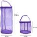 2pc Mesh Knitting Yarn Storage Bag Set - Purple Organizer for Round Yarn Balls | Ideal for Knitting Enthusiasts - Buy Online on GoSupps.com