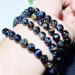 Genuine 10MM Pietersite Stone Beads Bracelet - Certified Chatoyant Gemstone from Namibia - Buy Online on GoSupps.com