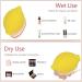 Unaone Makeup Sponges - 4 PCS Latex Free Beauty Blender for Flawless Foundation Cream & Powder Application - Yellow Rose Red Light Yellow & Green - Buy Online on GoSupps.com