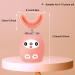 Ziliny Kids U-Shaped Electric Toothbrush - 3 Cleaning Modes, Automatic Timer - Ages 3-7 (Pink) - Buy Online on GoSupps.com