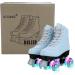 XUDREZ SkyBlue Frosted High-top Roller Skates for Women/Girls US 8 - Beginner Classic Double-Row Design for Indoor/Outdoor Use - Buy Online on GoSupps.com