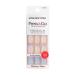 Kiss New York Press and Go False Nails Press On Nails Full Cover Nails Tips with Self Adhesive Tabs (Blue Sky)