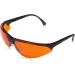 Infield Terminator Blue Light and UV Protective Glasses - Black Orange