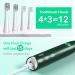 Sejoy Rechargeable Electric Toothbrush with 4 Brush Heads, 3 Modes & Smart Timer - Green (One-key) - Buy Online on GoSupps.com