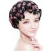 PrettyDate 3 Packs Double layer Shower Cap Waterproof Elastic Bath Cap for Women Shower Spa Salon 3Packs - Buy Online on GoSupps.com