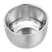 Adocarn foam foam for shaving foam shaving shell made of stainless steel container for shaving soap shaving foam foam foam foam foam foam foam foam shell metal metal man mug double-walled stainless steel