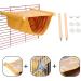 JVHLOV Bird Nest Parrot Hammock Bunk Winter Warm Bird Nest Bed Parrot Cage Sleeping Bed Hanging Hammock Snuggle Hut Parrot House Tent Toy Bird Cage Perch - Buy Online on GoSupps.com