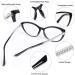 Buy Tide Blue Light Blocking Glasses - UV Protection & Comfort for Headaches | Unisex Computer Glasses in Pink & Black - Buy Online on GoSupps.com
