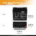 Buy 12V 18AH Champion Generator Replacement Battery | Compatible with Champion 9000 & 7000 Generators | CP12180 Generator Battery - Buy Online on GoSupps.com