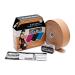 Kinesio Taping - Elastic Therapeutic Athletic Tape Tex Classic - Bulk Roll - Beige  2 in. x 103 ft Beige 2x1239 Inch (Pack of 1)