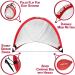 Set of 2 Portable Pop Up Soccer Goals | 4ft Indoor/Outdoor Nets with Carry Bag - Buy Online on GoSupps.com
