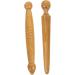 10-Piece Foot Tensioning Rods & Body Massage Tools - Manual Wood Hand & Foot Massager Roller for Ultimate Relaxation - Buy Online on GoSupps.com