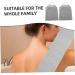 Vaguelly 2pi ces Lot de De Douche Exfoliants Extensibles pour Corps pour Dos Jambes Accessoires De Bain Gris Gris Clair - Buy Online on GoSupps.com