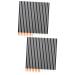 MAGICLULU 200 pcs Brush Eye Disposable Eyelash Wands Eyeliner Makeup Cosmetic Tools Stick Mascara Applicator