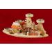 Shop Wichtelstube Advent Wreath Tealight Holder - Forest Hut Incense Smoker | Unique Real Wood Art for Holiday Decor - International Shipping Available - Buy Online on GoSupps.com