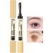 Eyebrow Cream - SmudgeProof Liquid Eyebrow Makeup With Brush | Double Head Natural Brow Gel All Day Hold - Sweatproof Highly Tinted Liquid Eye Brow Makeup Shape & Hold Eyebrow Lambo Tea Brown - Buy Online on GoSupps.com