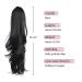 24 HSPJHTM Black Synthetic Ponytail Extension - Voluminous Curled Wavy Hair Piece for Women - Buy Online on GoSupps.com